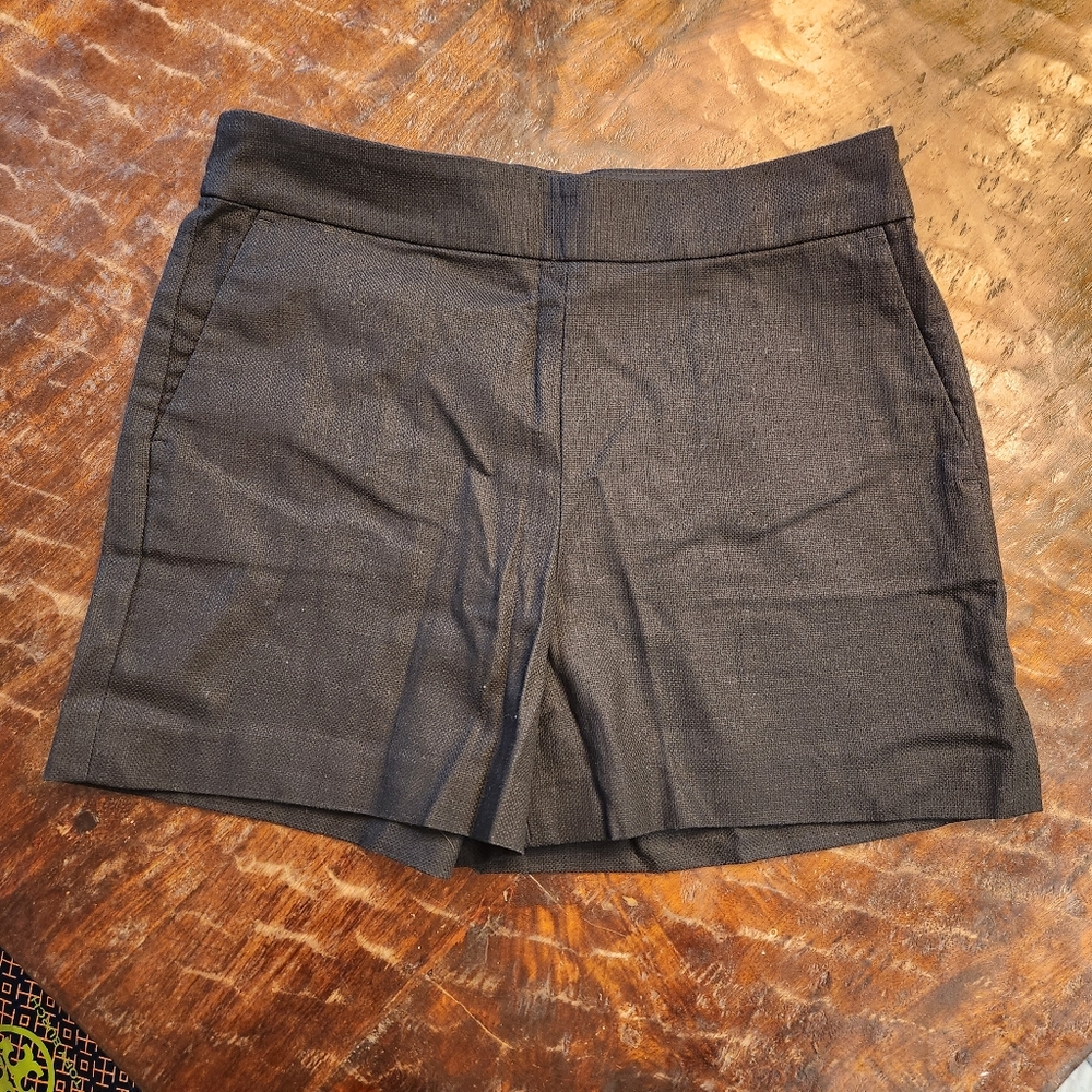 J. Crew Size 8 Black Casual Preppy Pockets 5” Inseam Everyday Shorts